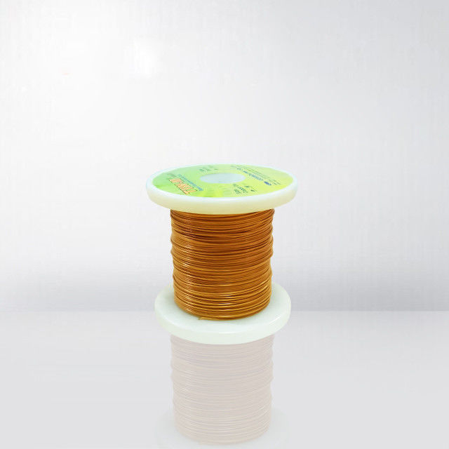 Directly Solderable Triple Insulated Wire Thin Enameled Copper Wire Yellow Color 0.15mm