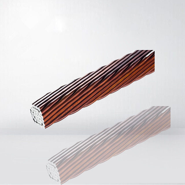Enamelled Copper Litz Wire Copper Magnet Wire Temperature 130 - 220 High Cut Through