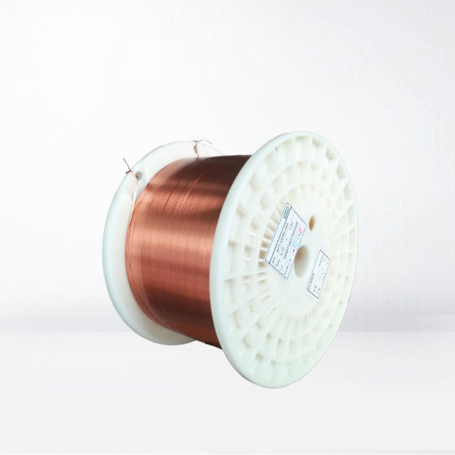 Class 155 - 220 Rectangular Enameled Copper Wire Super Thin Coated Self Bonding Wire