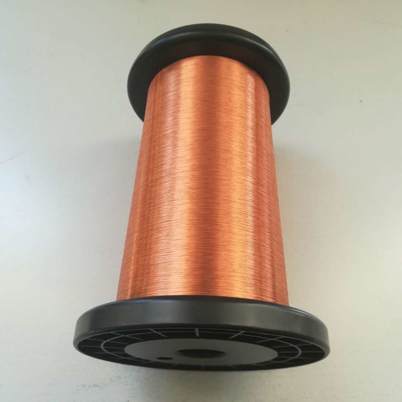 UEW 130 / 155 / 180 Polyimide Enameled Copper Wire For Winding Insulated Type