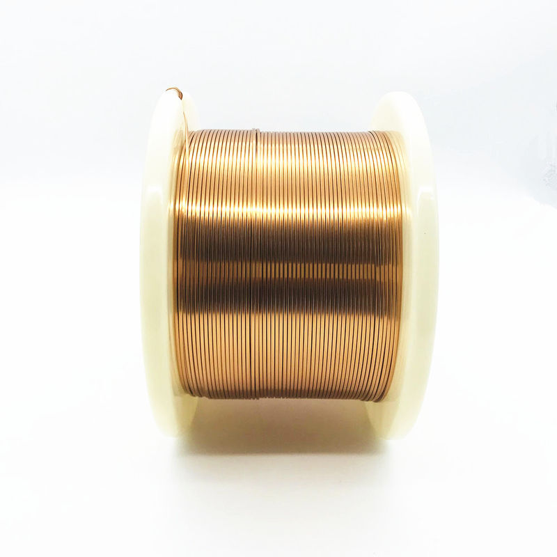 Aiw Class 220 / 180 Rectangular Copper Wire Super Thin 0.65mm Flat