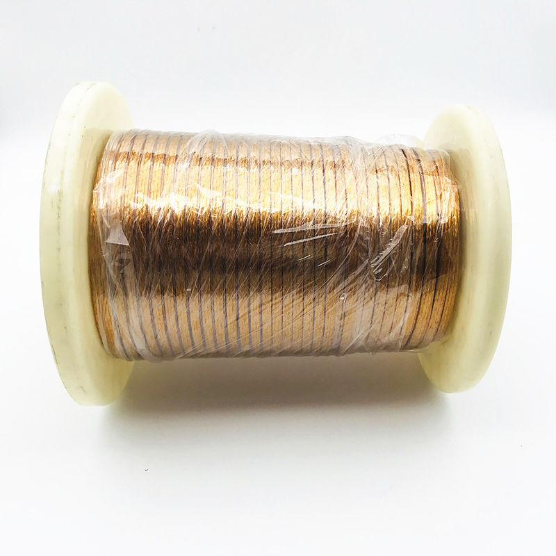 5600v Taped Copper Enameled Wire 0.05 X 120 High Frequency Flat Litz Wire