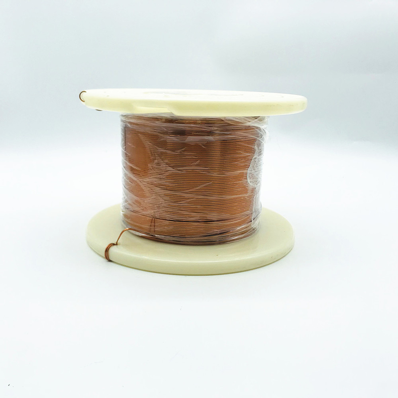 Solvents Resistance Colored Rectangular Copper Wire / Enamelled Copper Winding Wire