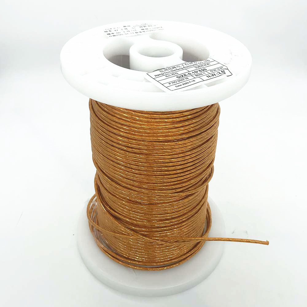 Multistrand Self Bonding Copper Litz Wire Taped Mylar Litz Wire With