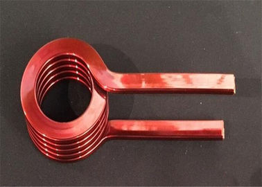 Thermal Rating 180 - 220 Nature Color Flat Enameled Copper Wire Rectangular Magnet Winding Wire