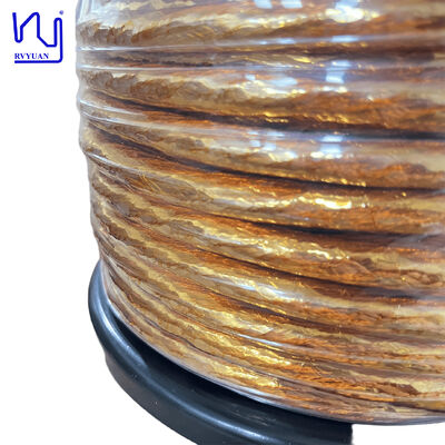0.32mmx528 PI/PET/ETFE Insulation Taped Litz Wire with 6000V Breakdown Voltage for Transformers and EV