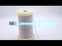 Superthin 0.04mm Ustc Litz Wire High Frequency Polyster Silk Covered