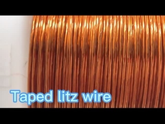High Voltage Profiled Litz Magnet Wire Pi Film Copper Rectangular Stranded Wire