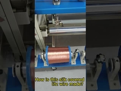 Custom high frequency nylon silk covered copper stranded litz wire