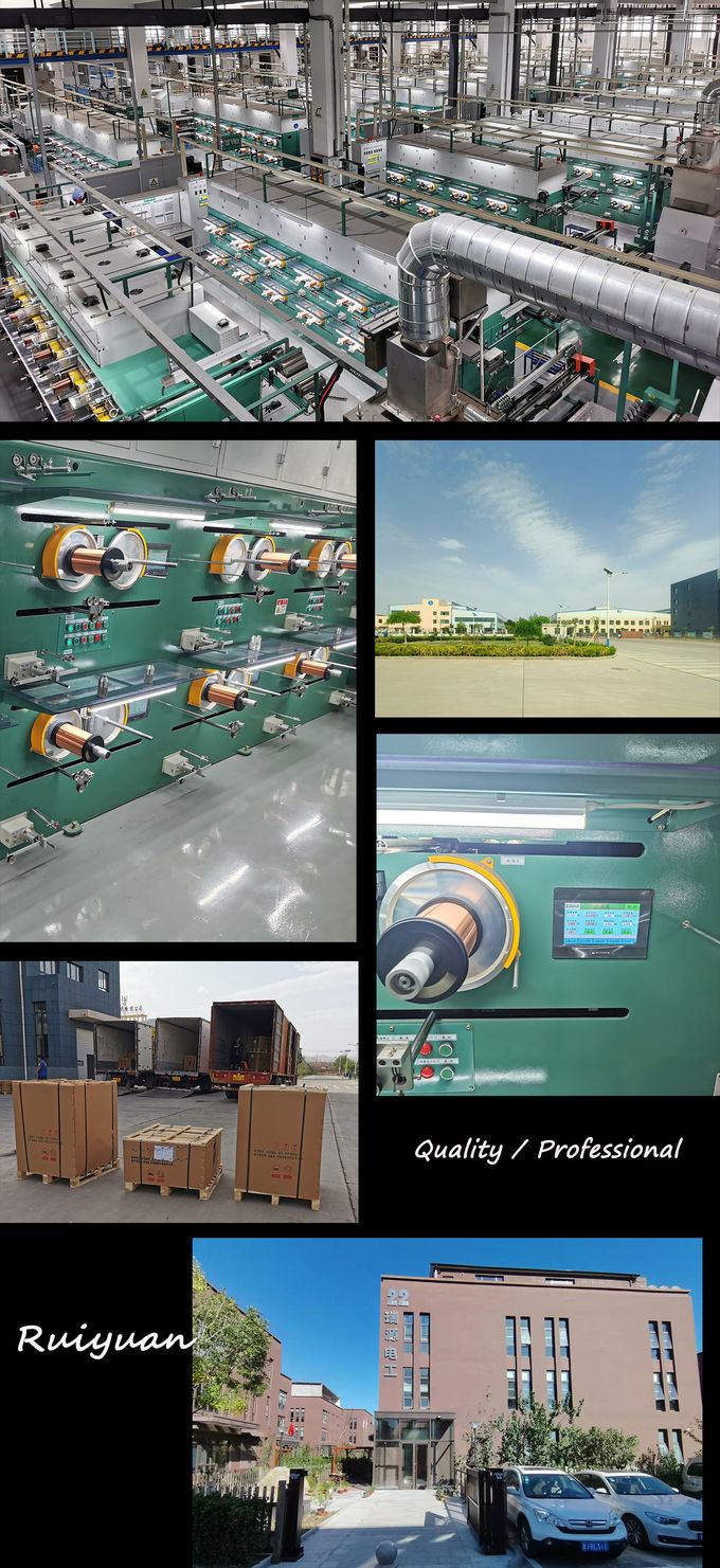 220°C Rectangular Magnet Wire Enamel Copper Flat Wire product photo