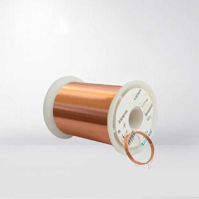Ultra Fine Copper Wire Enameled Winding Wire Thermal Class 155 / 180 UEW 0.01mm